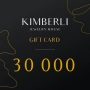 GIFT CARD FOR THE AMOUNT OF 30 000 UAH.