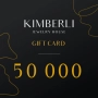 GIFT CARD FOR THE AMOUNT OF 50 000 UAH.