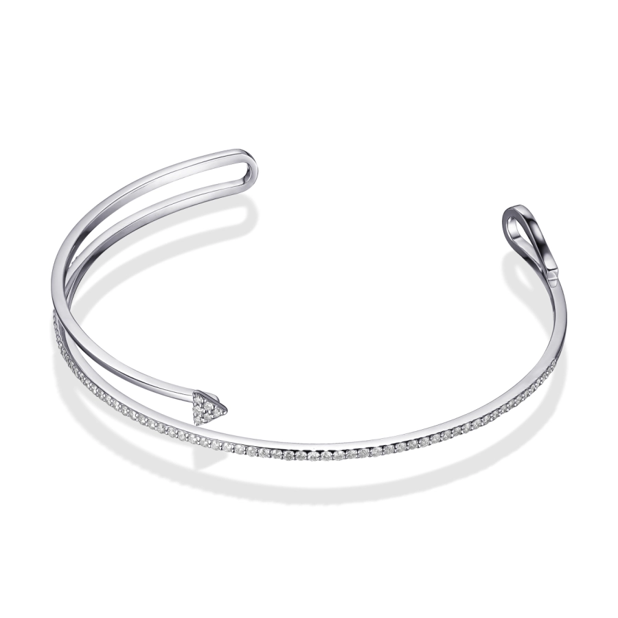 ЗОЛОТИЙ БРАСЛЕТ З ДІАМАНТАМИ - Бр3036