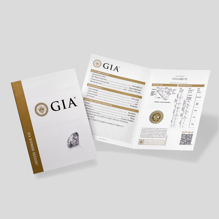 Gold ring with diamond - 0,3 carat - К100374.43