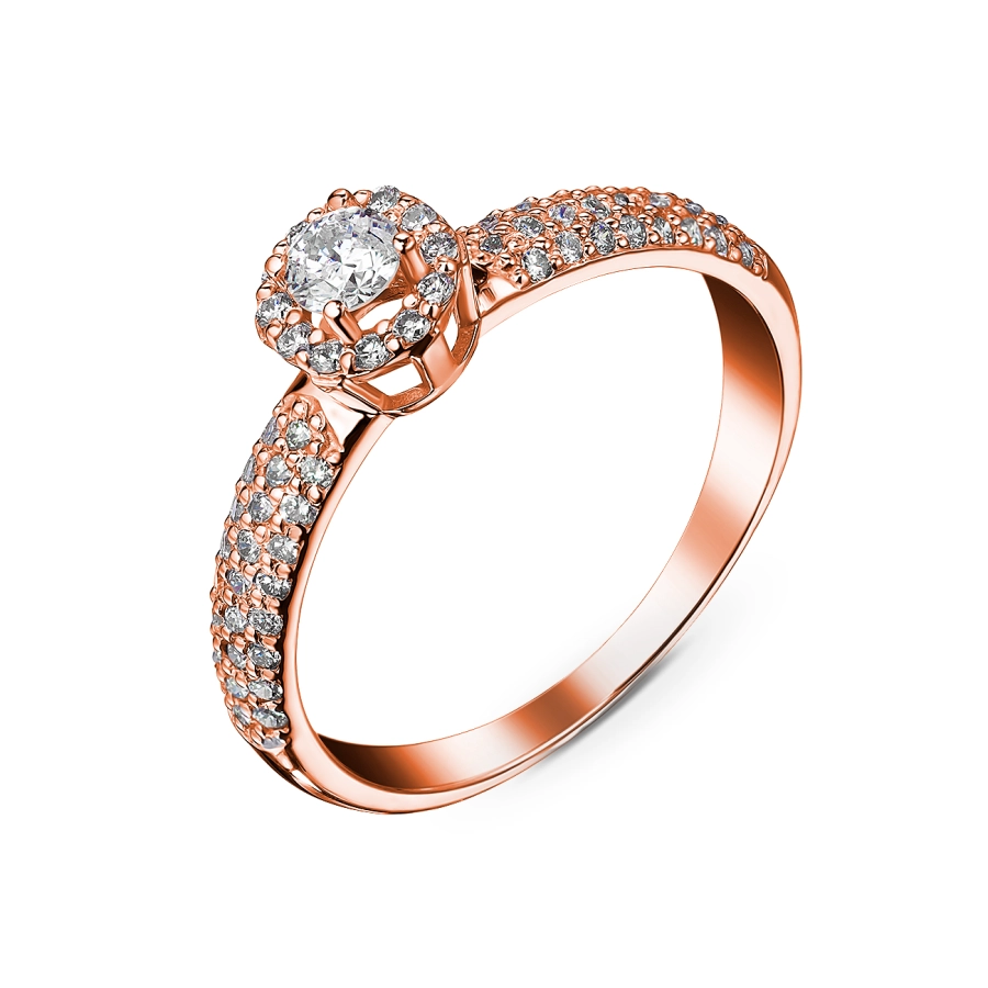 ЗОЛОТА КАБЛУЧКА З ДІАМАНТАМИ - К100012