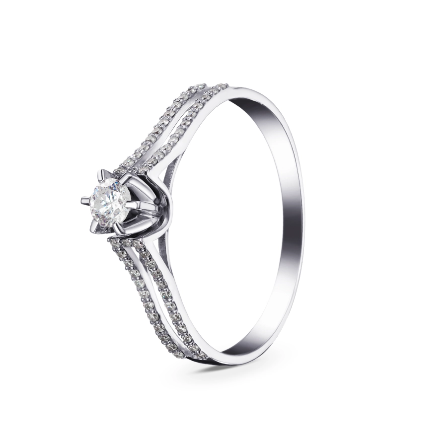 ЗОЛОТА КАБЛУЧКА З ДІАМАНТАМИ - К100013