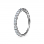 GOLD RING WITH DIAMONDS - К100034