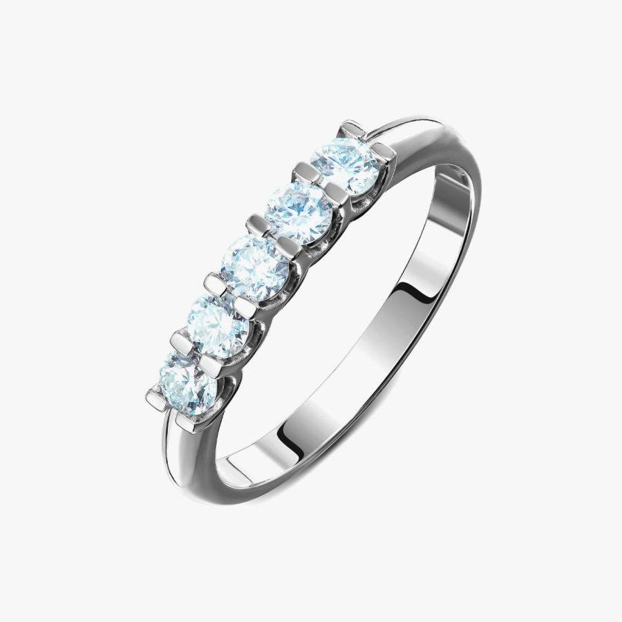 Diamond Ring in White Gold - К100041