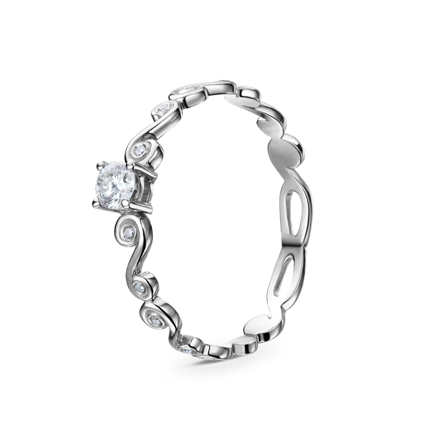 ЗОЛОТОЕ КОЛЬЦО С БРИЛЛИАНТАМИ - К100053