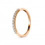 GOLD RING WITH DIAMONDS - К100056