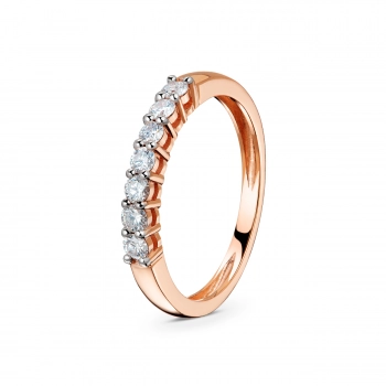 GOLD RING WITH DIAMONDS - К100059