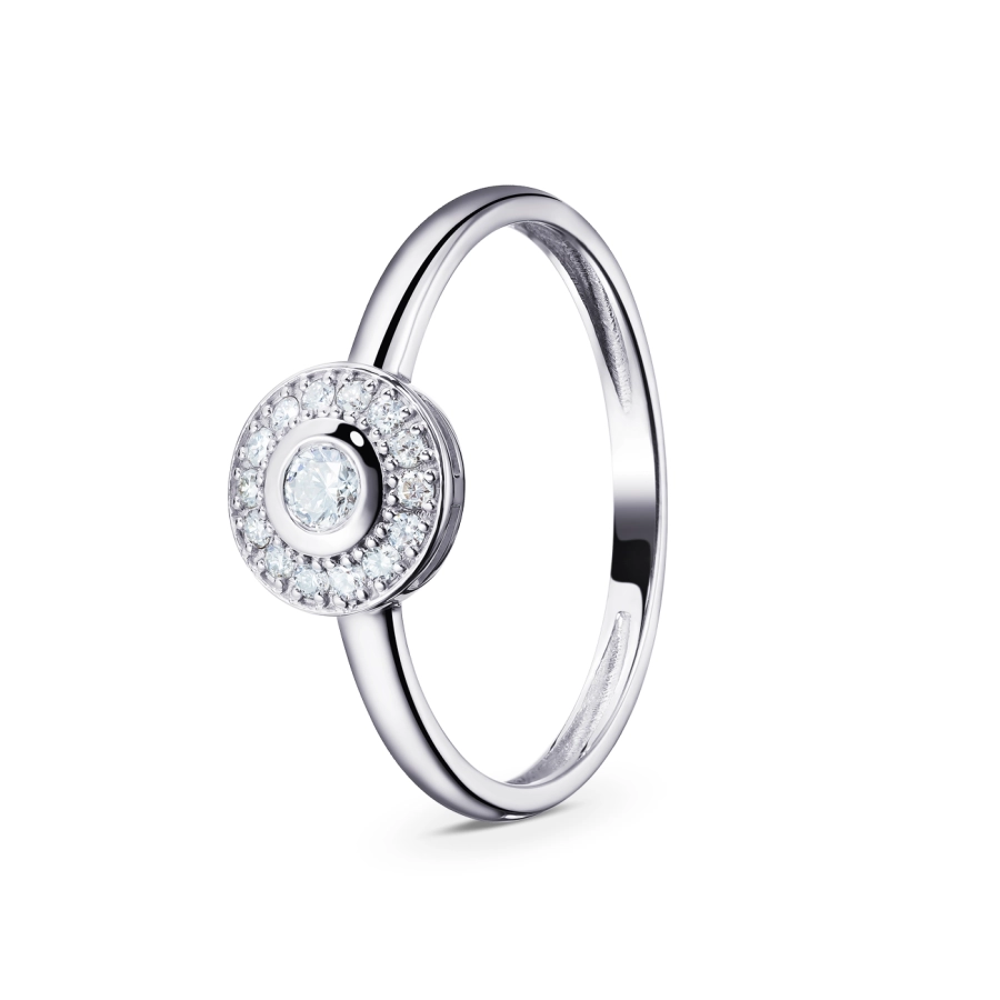 ЗОЛОТА КАБЛУЧКА З ДІАМАНТАМИ - К100060