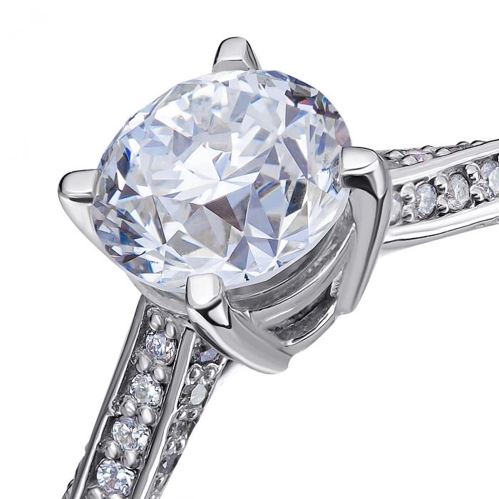 ENGAGEMENT RING WITH DIAMONDS - К100064