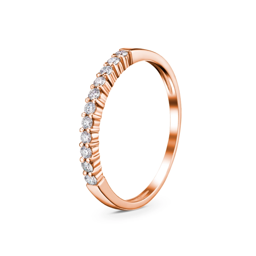 ЗОЛОТА КАБЛУЧКА З ДІАМАНТАМИ - К100081