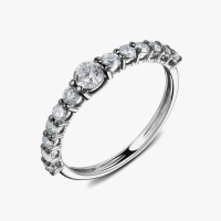 White Gold Diamond Ring - К100085