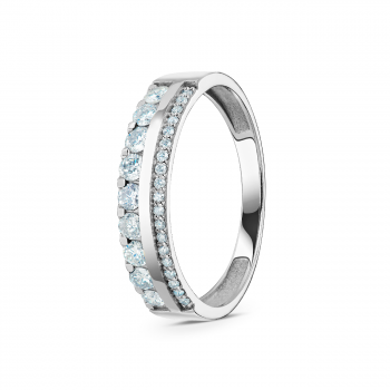 GOLD RING WITH DIAMONDS - К100088
