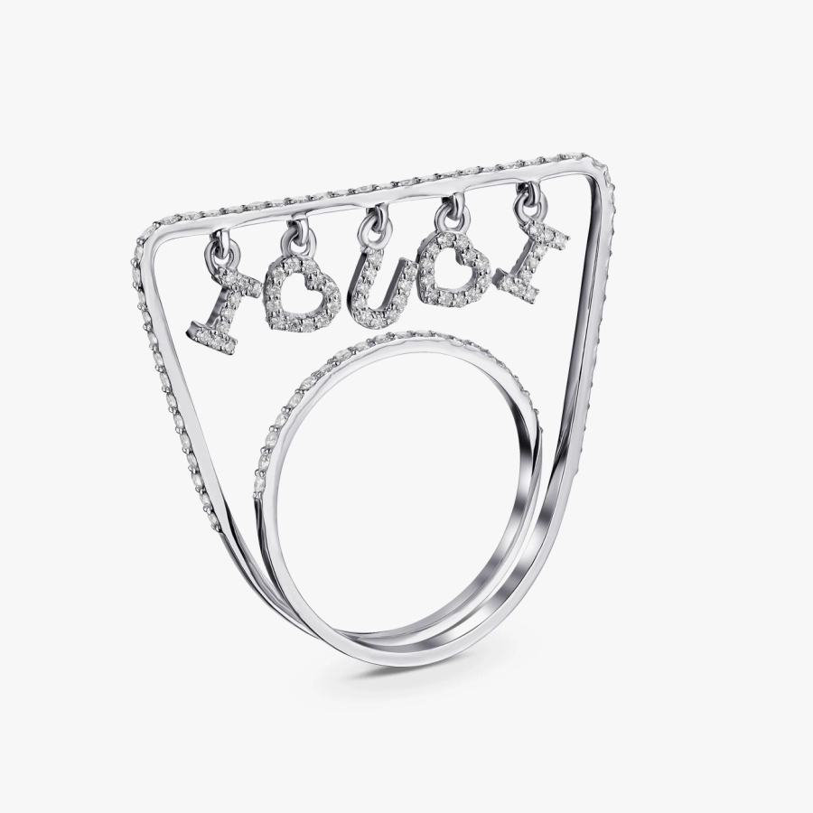 ЗОЛОТА КАБЛУЧКА З ДІАМАНТАМИ - К100112