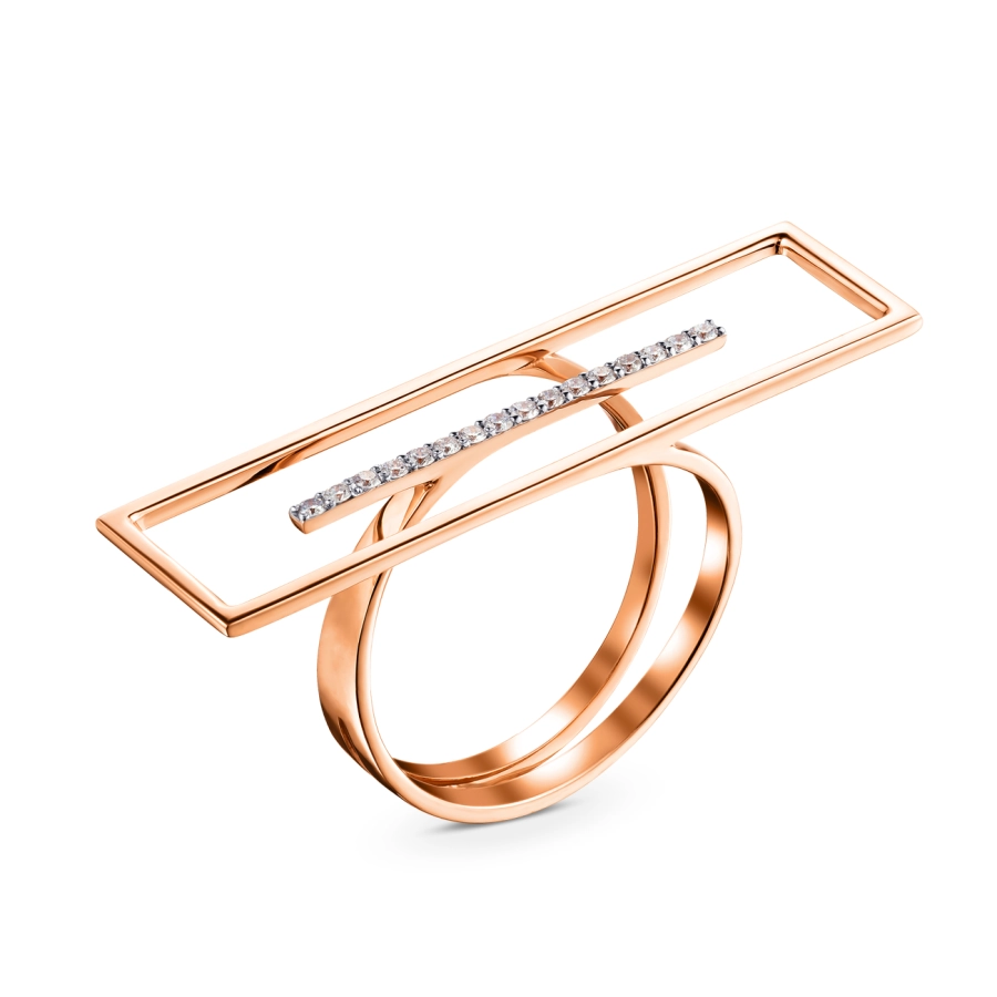 ЗОЛОТА КАБЛУЧКА З ДІАМАНТАМИ - К100155