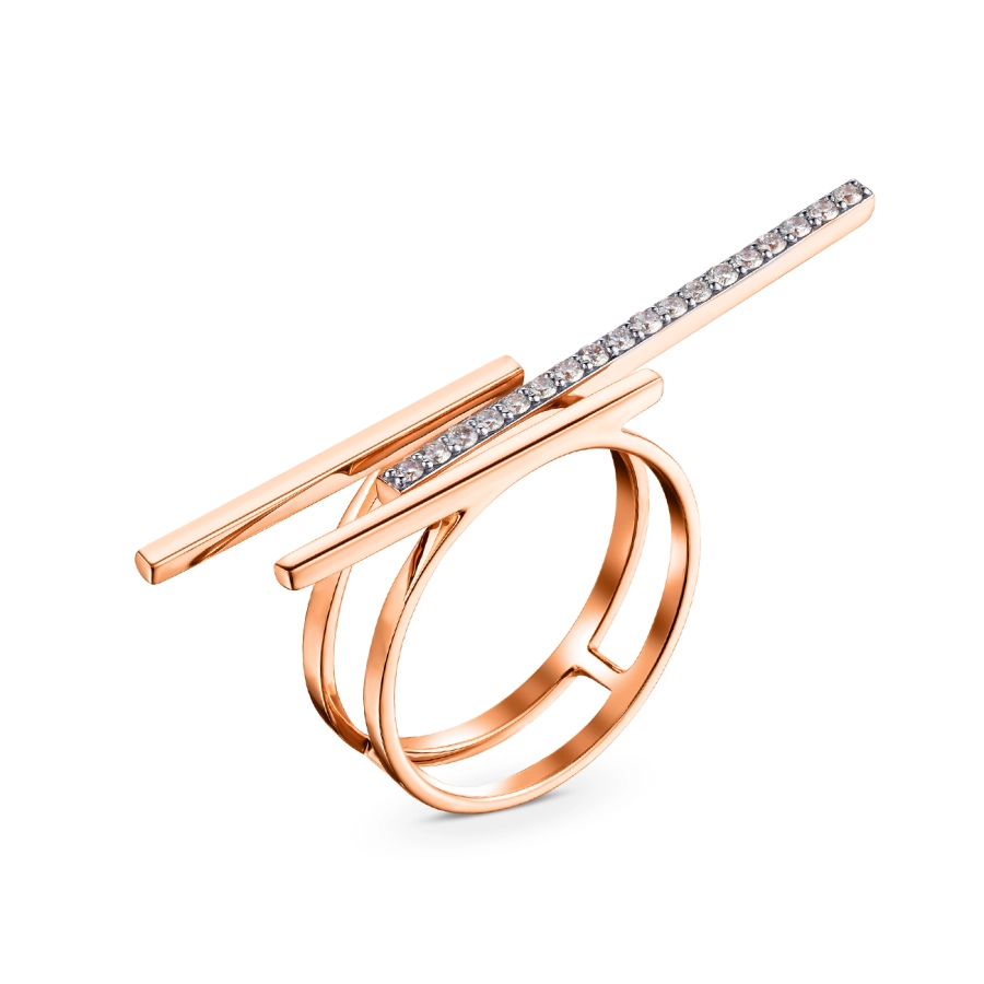 ЗОЛОТА КАБЛУЧКА З ДІАМАНТАМИ - К100158