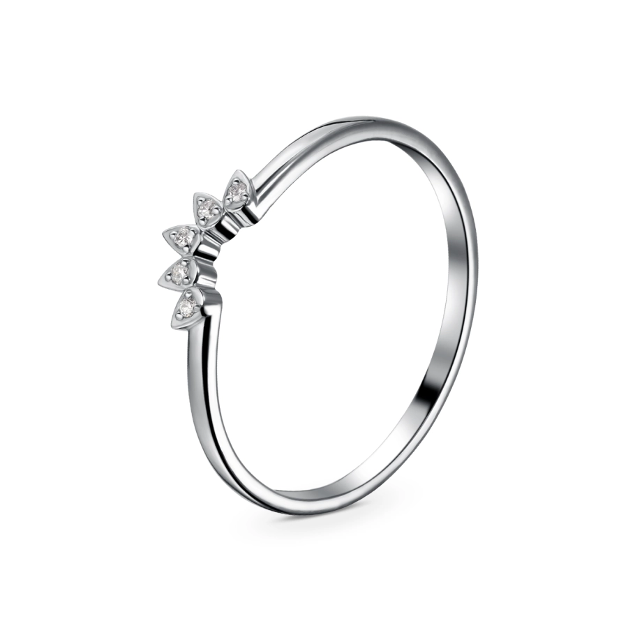 ЗОЛОТА КАБЛУЧКА З ДІАМАНТАМИ - К100188