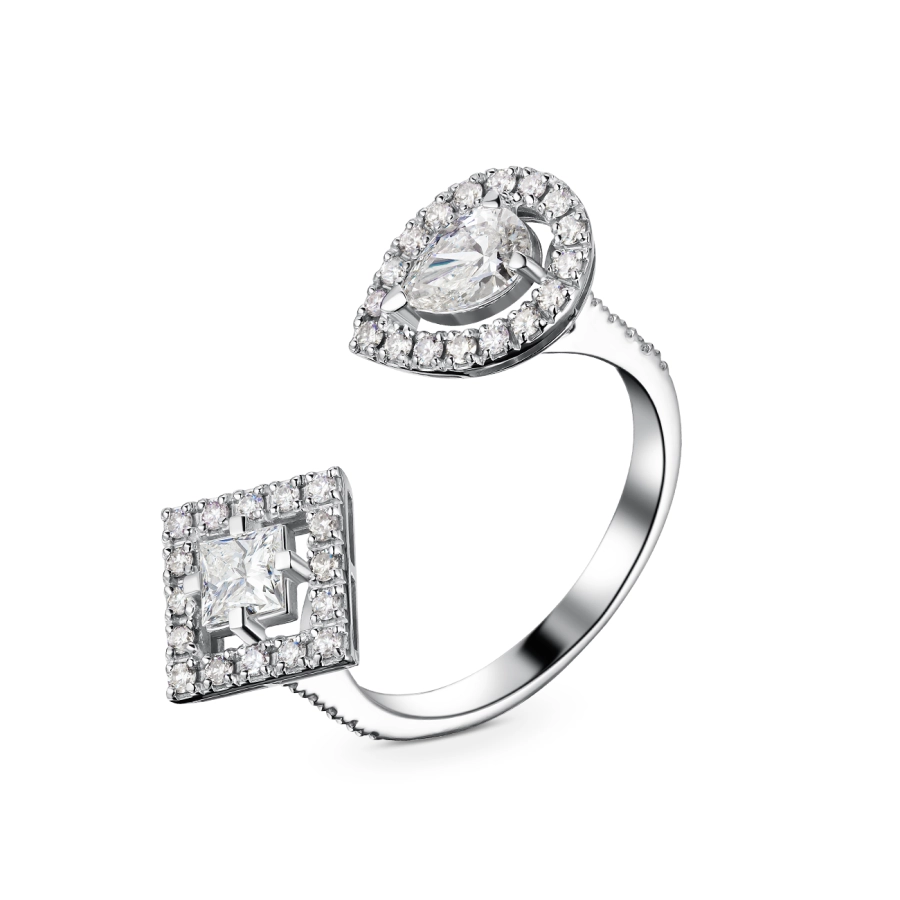 ЗОЛОТА КАБЛУЧКА З ДІАМАНТАМИ - К100203