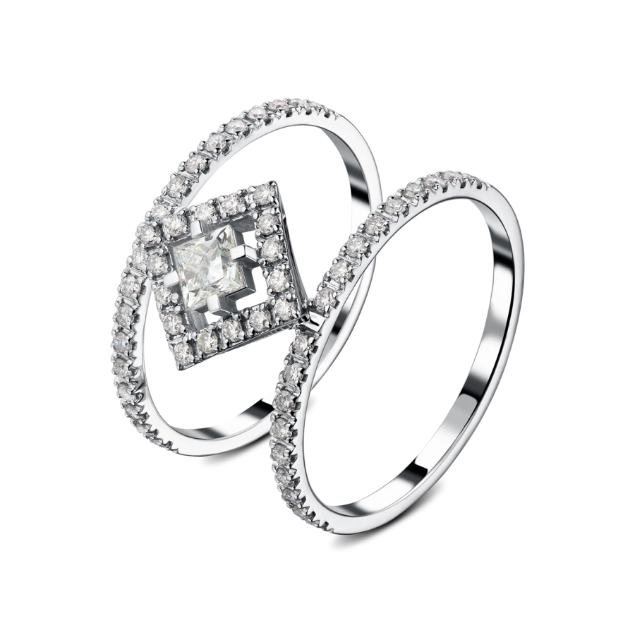 ЗОЛОТА КАБЛУЧКА З ДІАМАНТАМИ - К100207