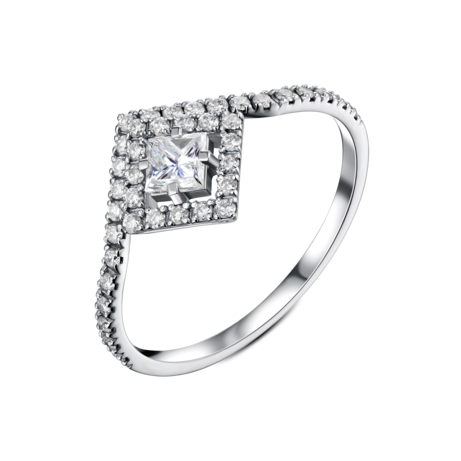 ЗОЛОТА КАБЛУЧКА З ДІАМАНТАМИ - К100208