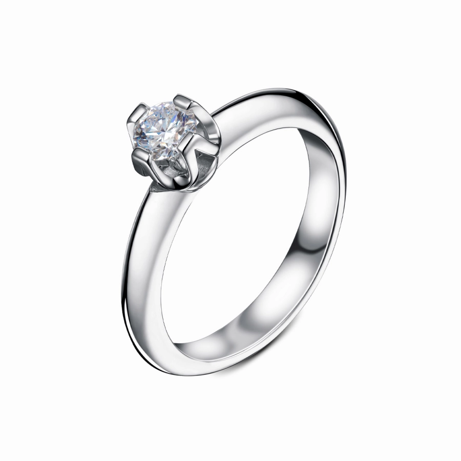 ЗОЛОТА КАБЛУЧКА З ДІАМАНТОМ - К100239