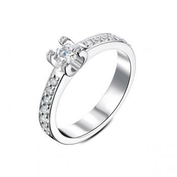 ENGAGEMENT RING WITH DIAMONDS - К1164