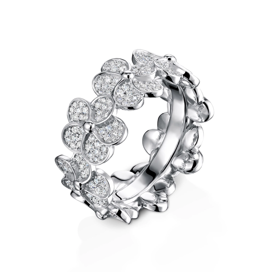 ЗОЛОТА КАБЛУЧКА З ДІАМАНТАМИ - К100329