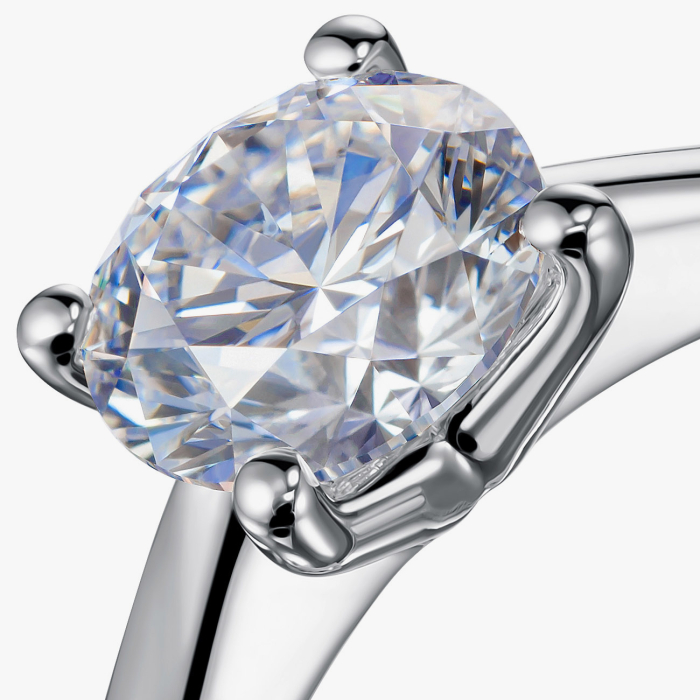 Gold ring with diamond - 0,7 carat - К100374.55