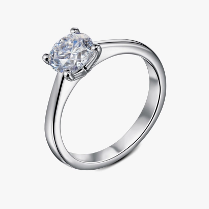 Gold ring with diamond - 1 carat - К100374.65