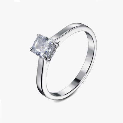Diamond Ring in White Gold - К100439.2