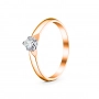 GOLD RING WITH DIAMOND - K1025