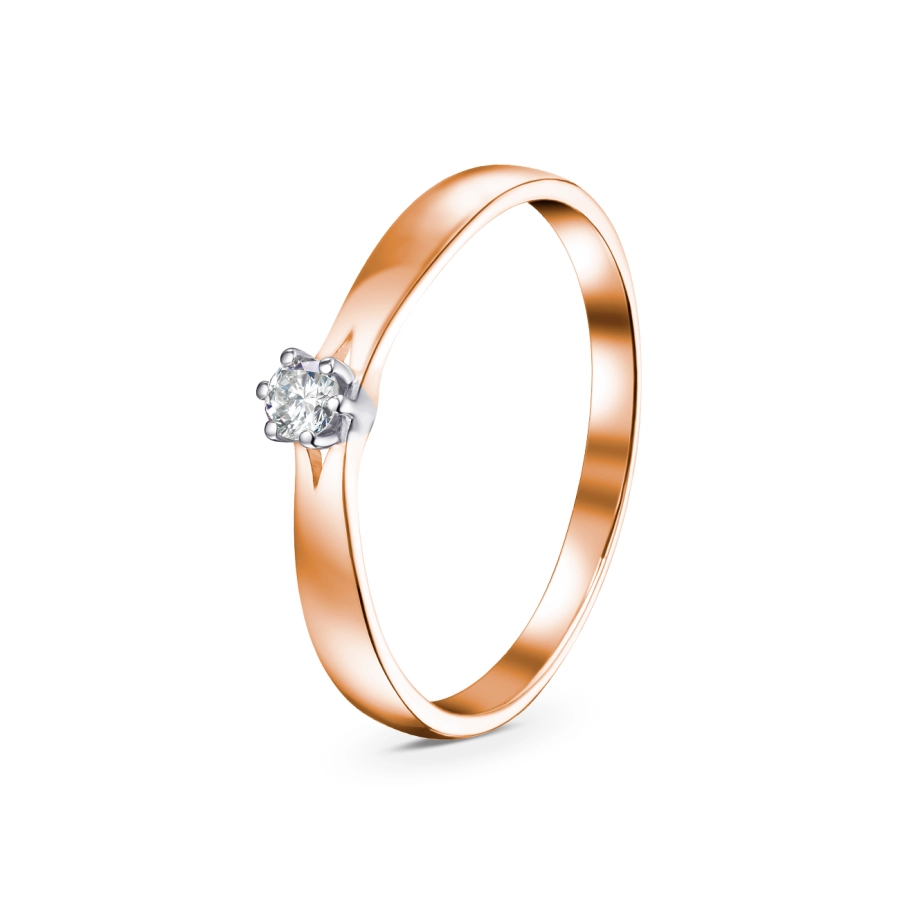 ЗОЛОТА КАБЛУЧКА З ДІАМАНТОМ - К1223