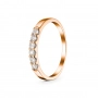 GOLD RING WITH DIAMONDS - K1250