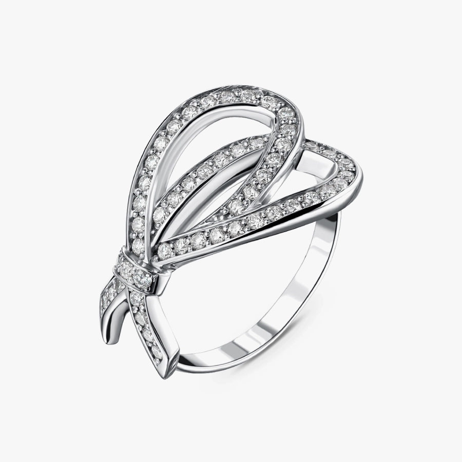 ЗОЛОТА КАБЛУЧКА З ДІАМАНТАМИ - К1301