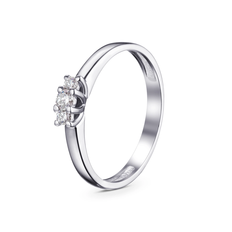 ЗОЛОТОЕ КОЛЬЦО С БРИЛЛИАНТАМИ - К1316