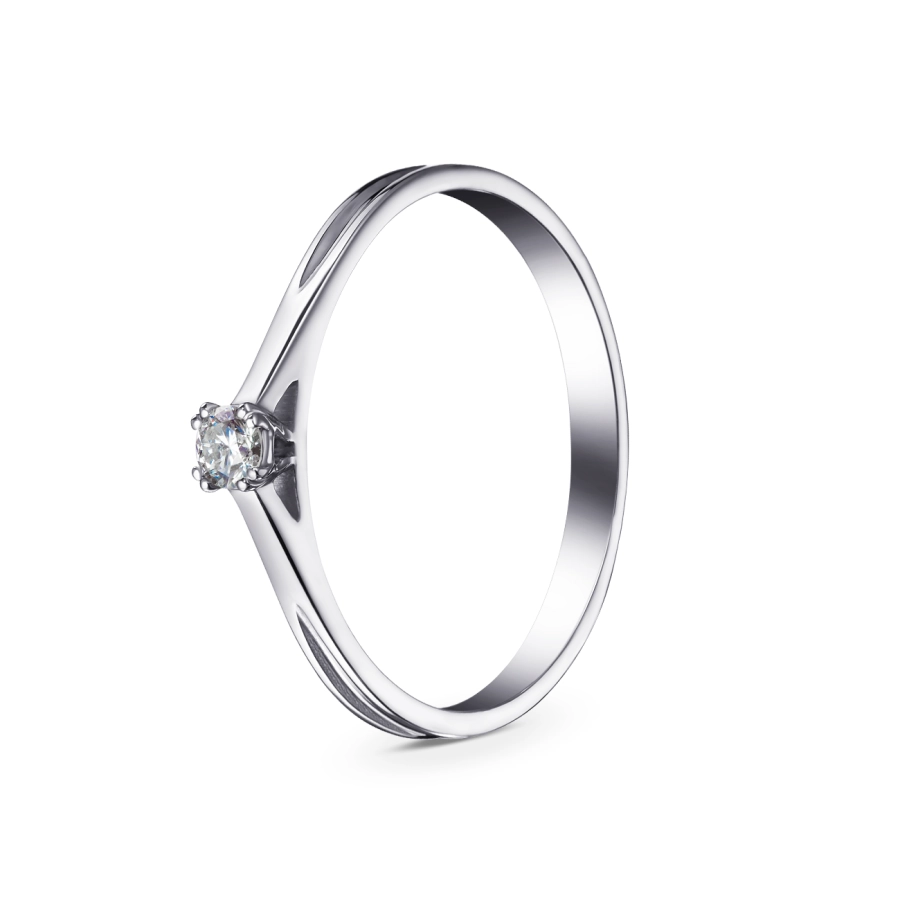 ЗОЛОТОЕ КОЛЬЦО С БРИЛЛИАНТОМ - К1326