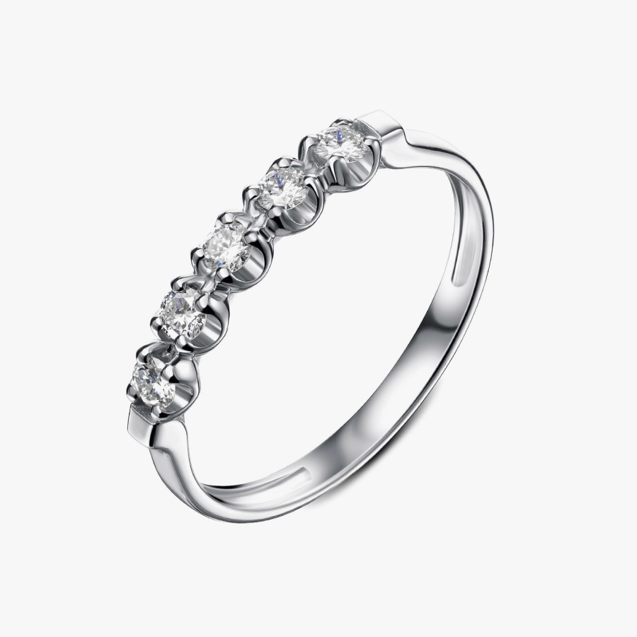White Gold Diamond Ring - К1328