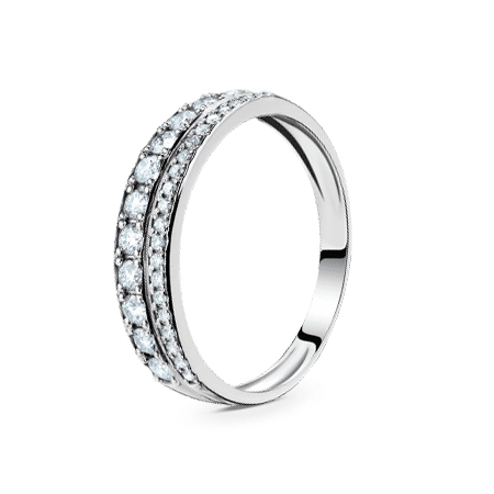 ЗОЛОТОЕ КОЛЬЦО С БРИЛЛИАНТАМИ - К1339