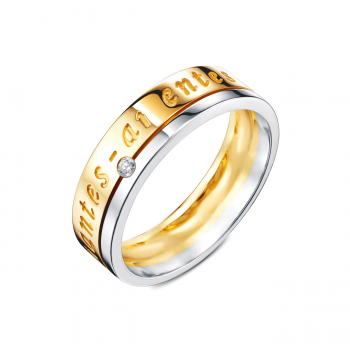 GOLD RING WITH DIAMOND - K1580