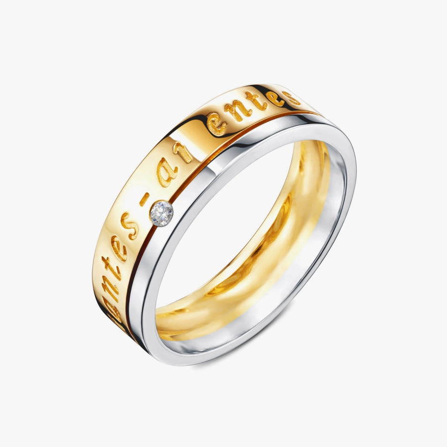 ЗОЛОТОЕ КОЛЬЦО С БРИЛЛИАНТОМ - К1580