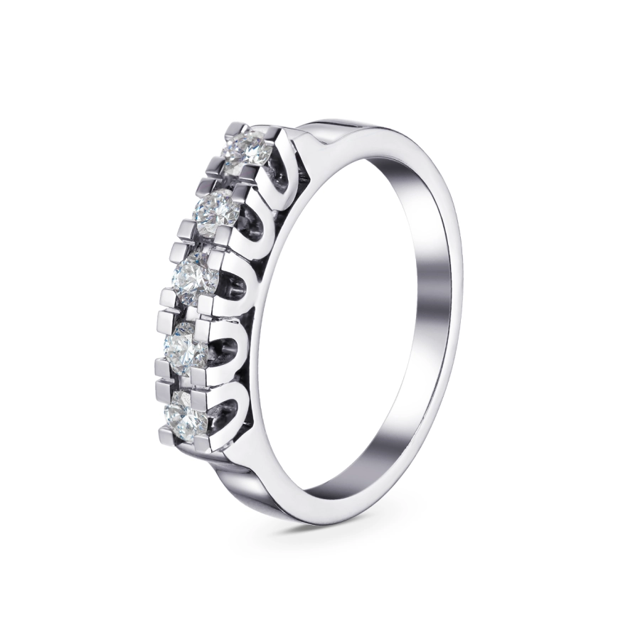 ЗОЛОТА КАБЛУЧКА З ДІАМАНТАМИ - К1633