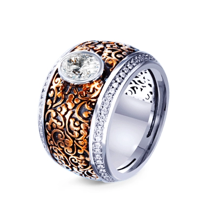 ЗОЛОТА КАБЛУЧКА З ДІАМАНТАМИ — К1684