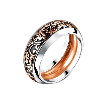 GOLD RING WITH DIAMONDS - K1776