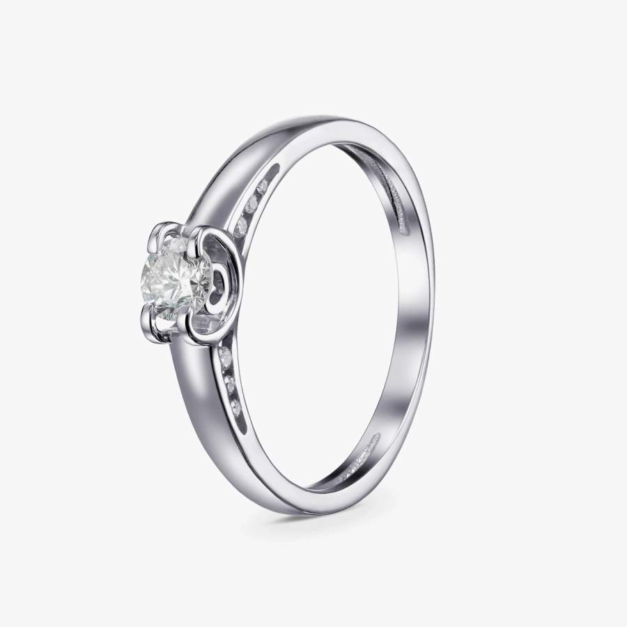 ЗОЛОТА КАБЛУЧКА З ДІАМАНТАМИ - К1891