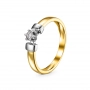 GOLD RING WITH DIAMOND - K1992