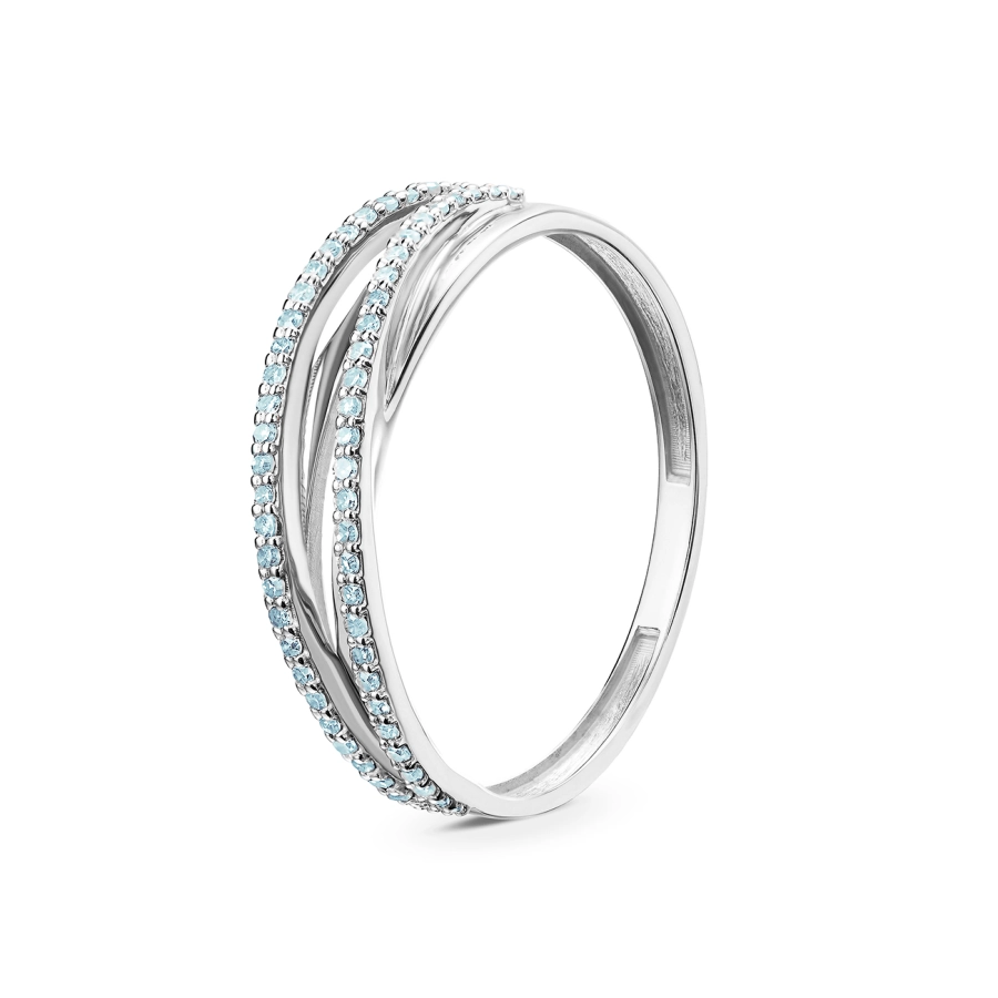 ЗОЛОТА КАБЛУЧКА З ДІАМАНТАМИ - КМ0003