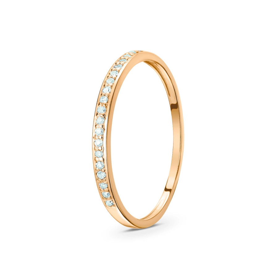 ЗОЛОТА КАБЛУЧКА З ДІАМАНТАМИ - КМ0005