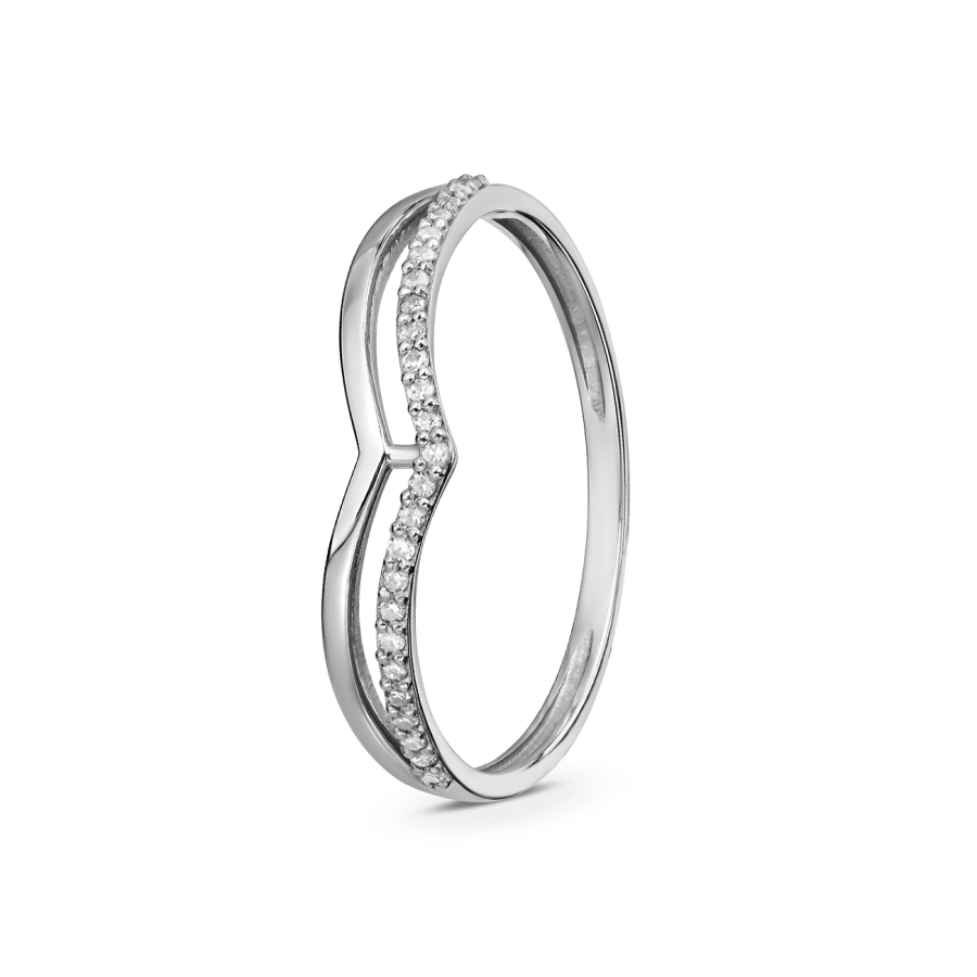 ЗОЛОТА КАБЛУЧКА З ДІАМАНТАМИ - КМ0008