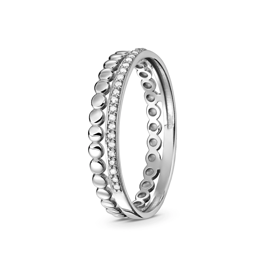 ЗОЛОТА КАБЛУЧКА З ДІАМАНТАМИ - КМ0036