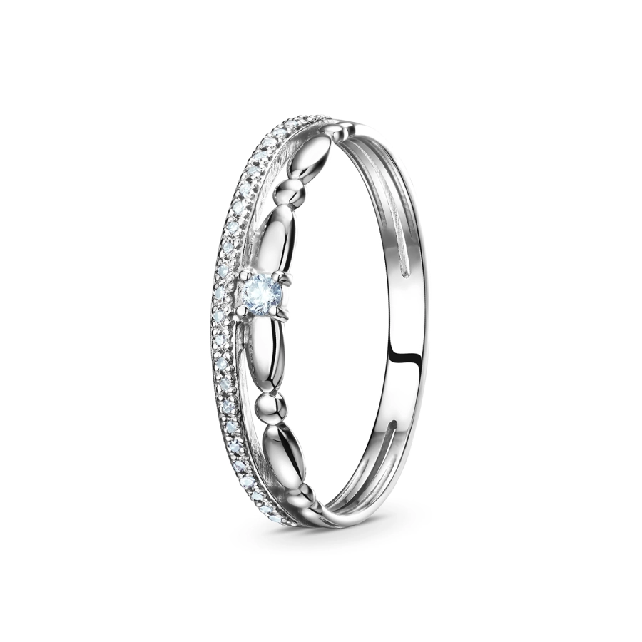 ЗОЛОТА КАБЛУЧКА З ДІАМАНТАМИ - КМ0041