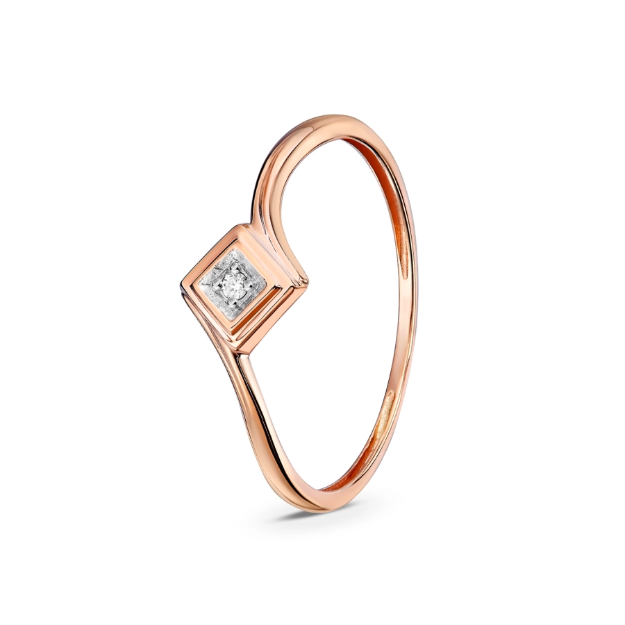 ЗОЛОТА КАБЛУЧКА З ДІАМАНТАМИ - КМ0047